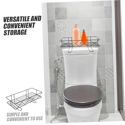 ULTECHNOVO Bathroom Worktop Storage Shelf Multi Use Over Toilet Organizer No Drilling Required Sleek Design for Bathroom Washroom Storage Elegant