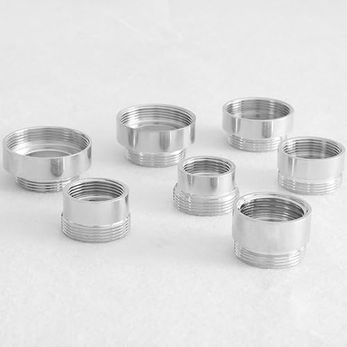 12 PCS Faucet Adapter Kits, Kitchen Aerator Adapter Male To Female Water Hose,Sink Faucet Adapter for Water Filter, Standard Hose via Diverter