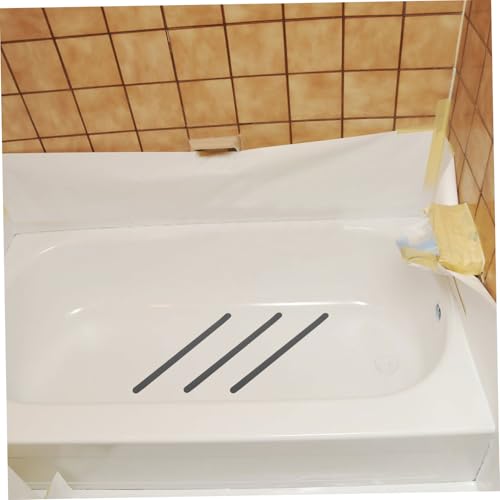 ULTECHNOVO 24pcs Non- Bathtub Adhesive Strips Transparent Safety Shower Stickers for Bathtubs Showers and Stairs - Performance Installation