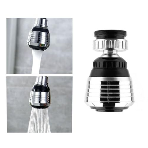 360° Rotate Swivel Water Saving Tap Aerator Diffuser Faucet Nozzle Filter Adapter, Fit M22 M24 Kitchen Sink & Utility Faucets