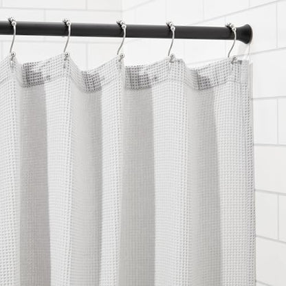 Amazon Basics No Drilling Spring Tension Curtain Rod, Adjustable 78-108" Width, Classic Finial, Black - color: Black, size: 78-108"