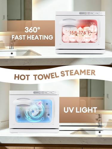 Hot Towel Warmer Esthetician - Hand Face Towel Warmer Heating Machine | 8L Large Capacity Towel Steamer for Facial Spa Hair Beauty Salon Home