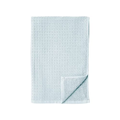 UCHINO Waffle Twist Cotton Hand Towel Absorbent Quick Dry 20x30, Blue, 1 Pc - color: Ocean, size: Hand Towel
