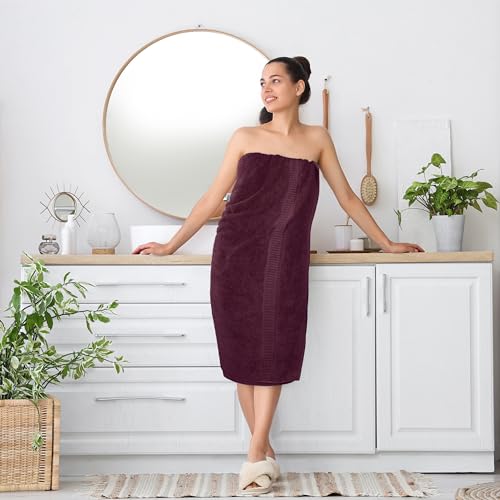 Utopia Towels Luxurious Jumbo Bath Sheet 2 Piece, 600 GSM, 35 by 70 Inches, 100% Ring Spun Cotton, Highly Absorbent and Quick Dry Extra Large Bath Towel, Super Soft Towel, Burgundy - color: Burgundy, size: 2 Piece Bath Sheet