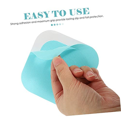 Luxshiny 36Pcs Non Slip Bathroom Adhesive Stickers Peva Safety Decals for Bathtub Shower Easy to Apply Removable for Any Floor Surface