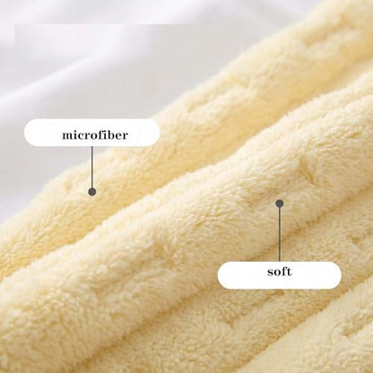 3 Pack Microfiber Hand Towels for Bathroom with Hanging Loops Quick Dry Small Towel Set for Bathroom Kitchen 14 x29.6inch (Yellow) - color: Yellow