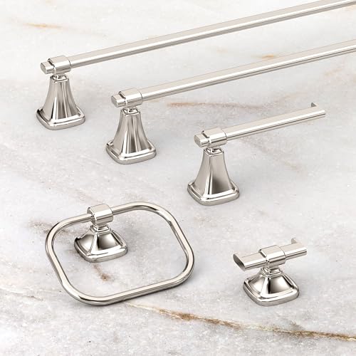 Gatco 5515PN Beverly Robe Hook | Elegant Wall Hook for Robes, Towels, and Clothes | Luxury Design, Durable Metal | Polished Nickel Finish - color: Traditional Polished Nickel
