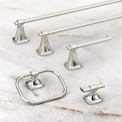 Gatco 5515PN Beverly Robe Hook | Elegant Wall Hook for Robes, Towels, and Clothes | Luxury Design, Durable Metal | Polished Nickel Finish - color: Traditional Polished Nickel