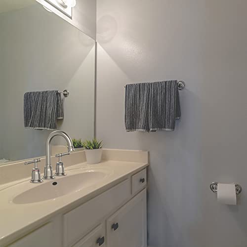 Classical 8 inch Bathroom Faucet, Bathroom faucets for Sink 3 Holes, Widespread Brushed Nickel Bathroom Faucet with Pop Up Drain and cUPC Lead-Free Hose (Brushed Nickel 2 Packs) - color: Brushed Nickel, size: 8 inch 2Pack