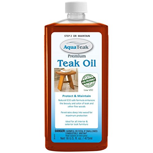 AquaTeak Asia 24" Teak Shower Bench with Shelf & Premium Teak Oil | Durable, Water-Resistant Teak, Shower Chair & Shaving Foot Rest, Indoor/Outdoor Use - size: B. Bench w/ Teak Oil