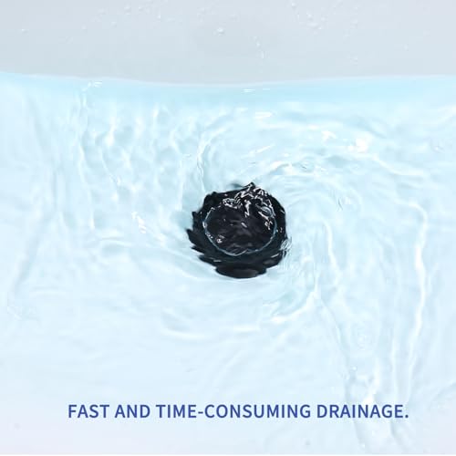 Bathroom Sink Drian Pop Up Drian Stopper for Vessel Sink Vanity Lavatory Assembly Staibless Steel& Brass Corrosion Resistance Rustproof,【Matte Black, with Overflow Hole】,SD4-BK-P2 - style: Small Popup Cap-Black, 2 Pack