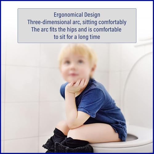 Quick Release Toilet Seat, Standard WC Loo Seat for Easy Cleaning and Installation - size: 34*45cm