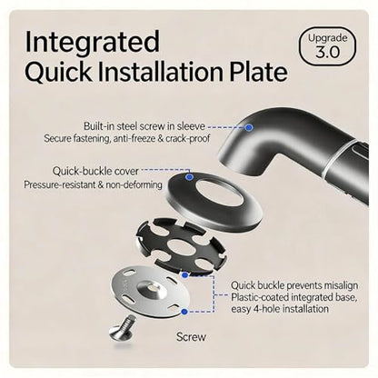 Shower Grab Bar Stainless Steel Anti-Slip Glow-in-the-Dark for Seniors | Two sizes 16/24 inch optional,330lbs load bearing,warm grip,scratch resistant,wall mounted with full install kits