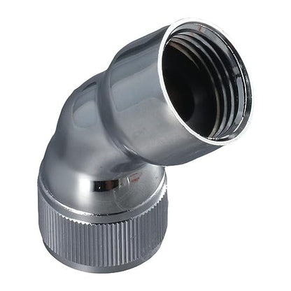 45 Degree Handhold Shower Elbow Adapter Shower Head Elbow Adapter Female to Female Chrome