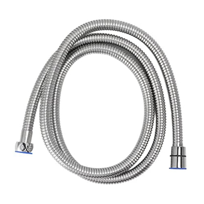 Haofy Shower Hose High Tensile Stainless Steel Easy Install Explosion Proof Heat Shower Hose Extra Long 59 for Shower Room (Electroplating)