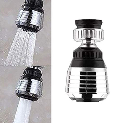 360° Rotate Swivel Water Saving Tap Aerator Diffuser Faucet Nozzle Filter Adapter, Dual Spray Stream, Fits M22 M24 Kitchen Sink & Utility Faucets