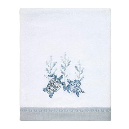 Avanti Linens Caicos Bath Towel, Optic White - color: Optic White, size: Bath Towel