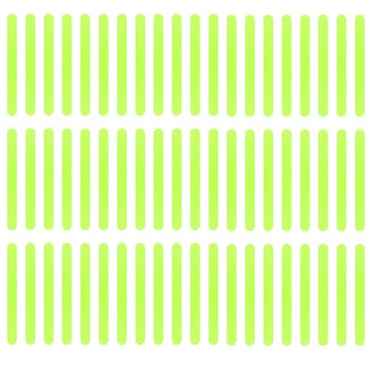 Luminous Non Slip Shower Stickers, Anti Slip Waterproof Bathtub Adhesive Mat Strips, Safe Visible Stair Floor Ladder Tape Decal, Protect Kid Elder for Boat Swimming Pool Health Club (60 Pcs) - color: 60 Pcs
