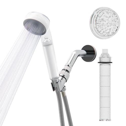 One Shower Head - CEC-certified, High-Pressure, Low Flow, Water Purification, Dual Filtrations *Note:Hose and bracket not included. Purchase separately!