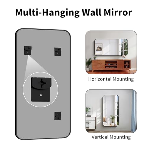 Koonmi Bathroom Wall Mirror,30x60 Inch Large Vanity Mirror for Over Sink - size: 60"L x 30"W
