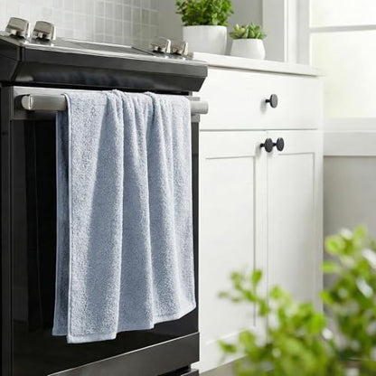 REDKISS 2-Pack Luxury Hand Towels, 16x32 Inch 450G 100% Cotton, Blue Quick-Dry Bathroom & Kitchen Towels, Super Soft and Highly Absorbent - color: Blue, size: hand towel set of 2