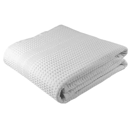 GILDEN TREE Waffle Bath Sheet Large Bath Towels Quick Dry Thin Body Towels, 40x80 Oversized Bath Towels for Adults, Classic Style (White) - color: White, size: Bath Sheet