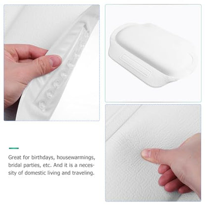 Non-Slip Bath Pillow with Ultra-Large Suction Cups for Tub Spa Ergonomic Curved Cushion for Neck Shoulder and Back Support PVC Foam Bathtub Cushion for Relaxing Soaking Experience