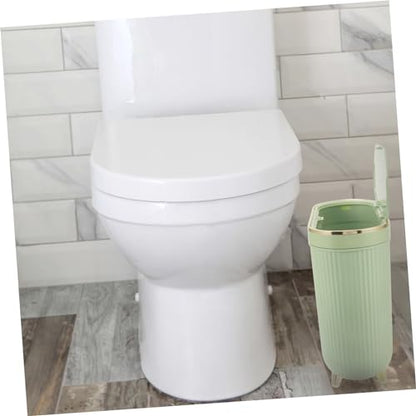 Sleek Narrow Bathroom Trash Can with Lid Versatile Plastic Waste Bin for Bedroom Kitchen Office Elegant Design for Seamless Waste Disposal Compact Spaces