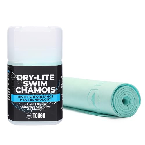 Tough Outfitters Quick Dry Towel - Travel Towel Fast Drying Lightweight - Compact Microfiber Towels for Body Camping Swim Beach Camp Backpacking - Quick Dry for Swimmers - color: Medium -13" X 17 " - Aqua