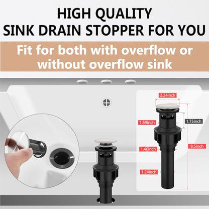 Brushed Nickel Bathroom Faucet 3 Hole 8 Inch Widespread Waterfall | 2-Handle Vanity Faucet, Pop-Up Drain, Supply Lines, Adjustable 4- to 16-Inch Widespread Fit, 360° Swivel Spout - color: Brushed Nickel