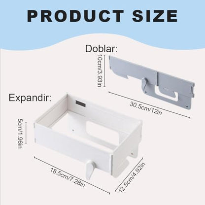 Foldable Trash Bag Holder, Magnetic Portable Trash Bag Holder Easy to Open Close, Space Saving Wall Mounted Foldable Garbage Bag Hanger for Kitchen Toilets Table Sides (Gray-2PCS) - color: Gray-2PCS