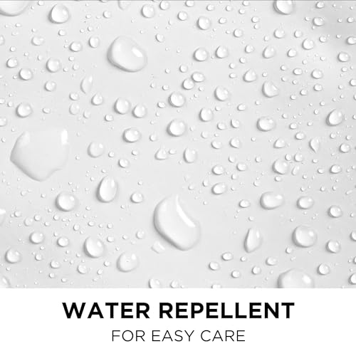 Hookless It's A Snap! Polyester Fabric Snap-in Replacement Shower Curtain Liner with Magnets for Hookless Curtain with Sheer Window, 70" x 54", Water-Repellent, Easy Install, White - color: White, size: 70"W x 54"L (Pack of 1), style: With Magnets