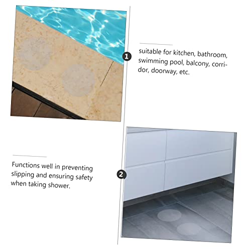 Alipis 16pcs Transparent Non Slip Stickers for Bathroom Safety Skid Tape for Shower Bathtub Stairs Easy DIY Installation Versatile Use Kitchen Pool and Living