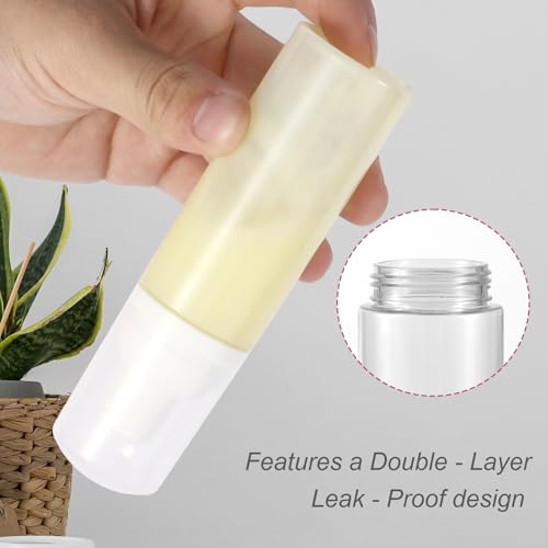 3pcs 2oz Small Size Mousse Plastic Travel Foam Pump Bottle Dispenser (60ml) | Clear+Green+Pink, Leakproof, Tsa approved, Travelers Daily Use, for Hand Soap, Shampoo, Lash Cleanser - color: Clear+green+pink