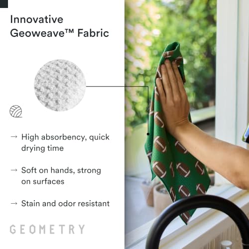 GEOMETRY Game Day - color: Game Day, style: Kitchen Towel - Double