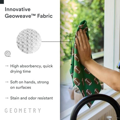 GEOMETRY Game Day - color: Game Day, style: Kitchen Towel - Double