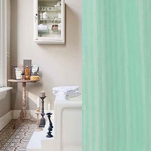 Small Mini Shower Curtain or Liner Fabric 31x71 Inch,Washable IPx4 Waterproof Hotel Quality,Shower Curtains with Hooks and Grommets,Stall Shower Liner/Green … - color: Green, size: 31"W x 71"L (Pack of 1)