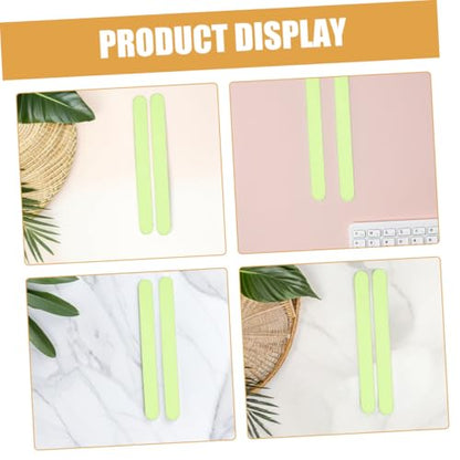 INOOMP Luminous Anti-Slip Shower Strips Waterproof Bathtub Stickers Safety Tape for Elderly, 12 Pieces 2x20cm Non-Skid Bathroom Flooring Tape