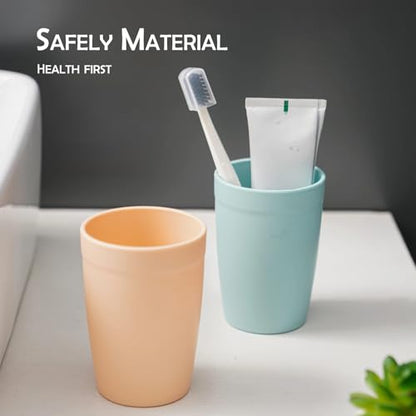 2 in 1 Toothbrush Holder,for Dad Mom and Son/Daughter in Bathroom | Storage Organizer ,Space Saving ,Father Mother and Son/Daughter, Suction cup - color: Rose Pink