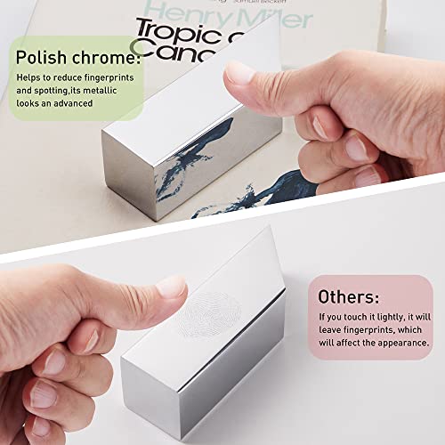NINETREX Towel Hooks, Chrome SUS 304 Stainless Steel, Wall Mounted 2 Pack | Polished Chrome Finish, Heavy Duty, Rustproof, Scratch Resistant, for Bathroom Livingroom Hotel - color: Chrome, size: 2 Pack