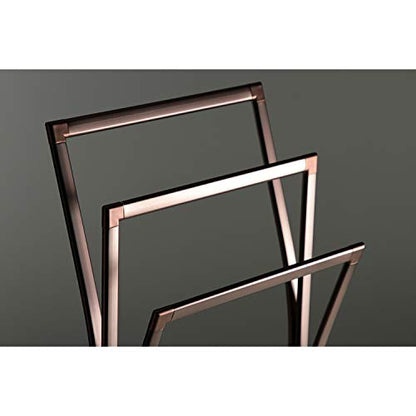 Kingston Brass SCC3305 Edenscape Freestanding Towel Rack, Oil Rubbed Bronze 34.44 x 16.13 x 9.88 - color: Oil Rubbed Bronze