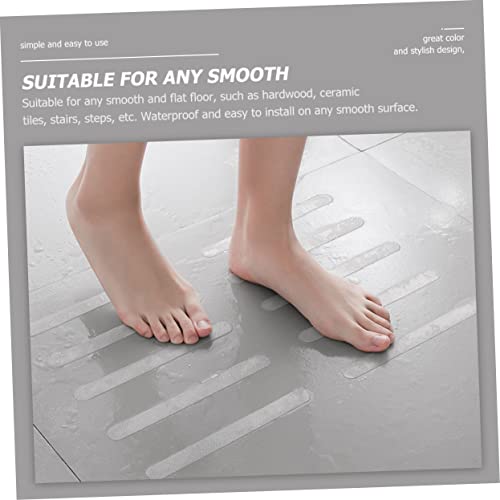 UKCOCO 4sets Non-Slip Sticker Bath Shower Mat Slip Strips Adhesive Bathroom Accessories