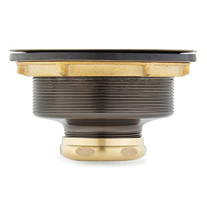 Signature Hardware 482759 4-1/2" Basket Strainer with Tailpiece - color: Gunmetal