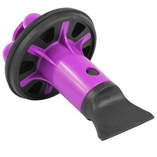Danco 10762A | Disposal Genie II Garbage Disposal Strainer and Stopper, Kitchen Sink Drain Splash Guard with Food Scraper, Fuchsia, 1-Pack - color: Fuchsia