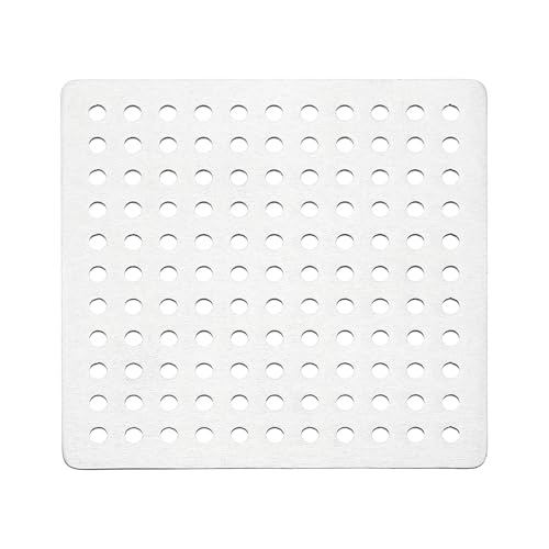 uxcell 1 Pcs Stainless Steel Floor Drain Cover, 3 Inches Shower Hair Catcher Drain Grate for Furniture Repair Bathroom Kitchen, Silver Tone(Square) - size: 3 Inches
