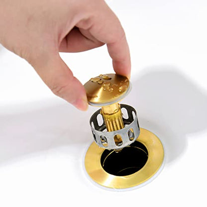 Gold Vessel Sink Faucet, Single Hole Waterfall Tall Bathroom Vanity Faucet | Brushed Gold Vessel Sink Faucet, YardMonet Single Handle Bathroom Faucet with Drain Assembly and Hose, Stainless Steel - size: Tall