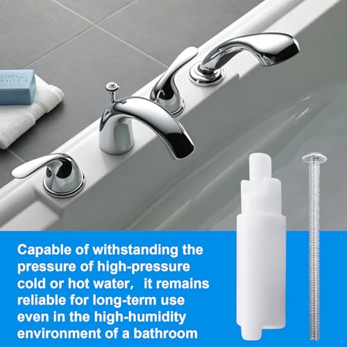 RP18627 Faucet Stem Extender for Delta Faucet Handle Extender, Extension Shower Hose Water Diverter-Tub and Shower Taps Knob Hardware Accessories with Screws - 2 Pack