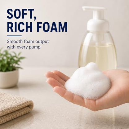 Bar5F Foaming Soap Dispenser for Castile & Liquid Hand Soap, 8.5 oz | Rich Foaming Action—Creates foam from liquid soap while helping reduce soap use