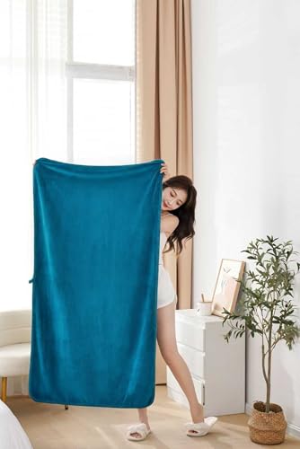 Ultra Soft Pack 550 GSM Thickened Towel Set Super Absorbent, Applicable Shower Towel for Bathroom Spa Gym Hotel Yoga (Emerald Green, 3Piece) - color: Emerald Green