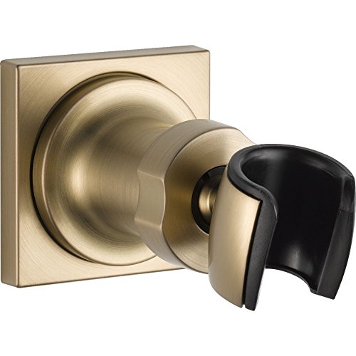 Delta Faucet U4010-CZ-PK Square Wall Mount Bracket, Champagne Bronze - color: Champagne Bronze